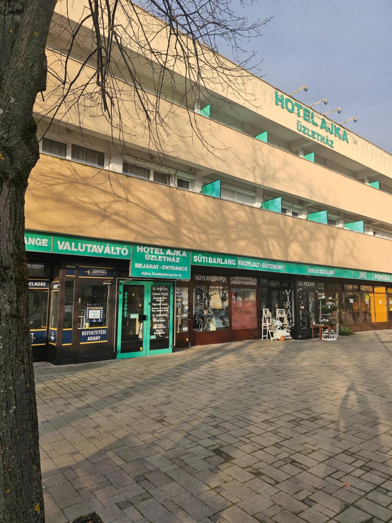 Hotel Ajka Uezlethaz Panzio Ajka Экстерьер фото